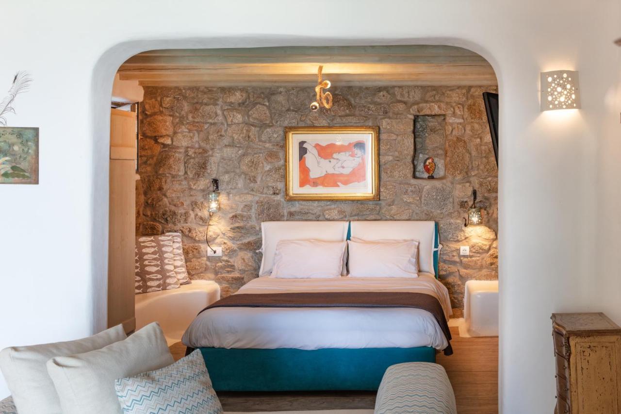 Amallini Suites Mykonos Super Paradise Beach  Exteriör bild
