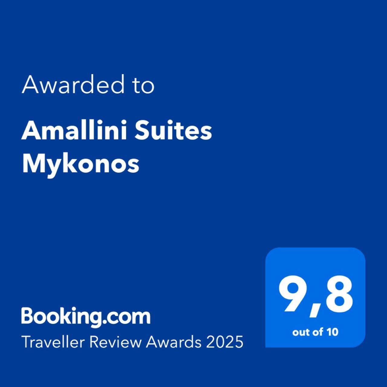 Amallini Suites Mykonos Super Paradise Beach  Exteriör bild